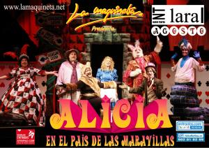 Cartel Alicia en el País de las Maravillas